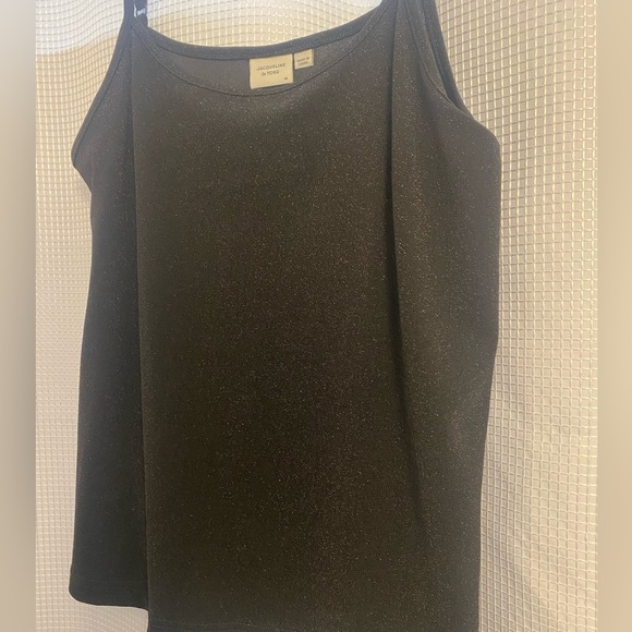 Sparkle black tank top - Picture 4 of 5